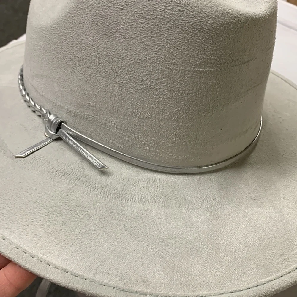 Anthropologie ASN gray “suede” rancher hat gorgeous!